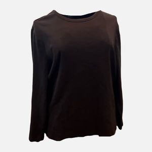 Lauren Ralph Lauren Brown Long Sleeve 1X